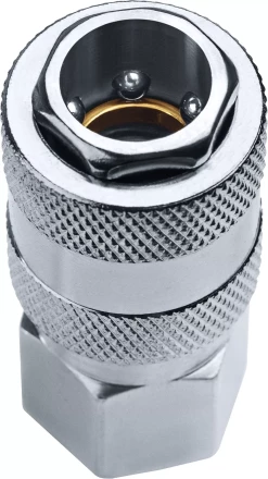 ЗУБР штуцер елочка, 8 мм - рапид муфта, переходник с обжимным хомутом, Профессионал (64917-08) купить в Перми