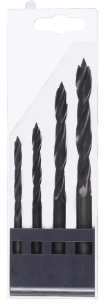Набор ТИЗ Свёрла по дереву, 5, 6, 8, 10мм, 4 шт. 29425-H4 купить в Перми