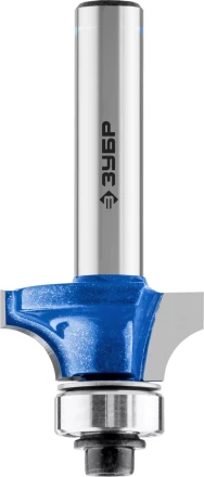 ЗУБР 22.2 x 9.4 мм, радиус 4.8 мм, фреза кромочная калевочная №1, Профессионал (28701-22.2) купить в Перми