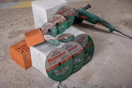 Круг отрезной HAMMER 150х1.6х22 упак. 25 шт. купить в Перми