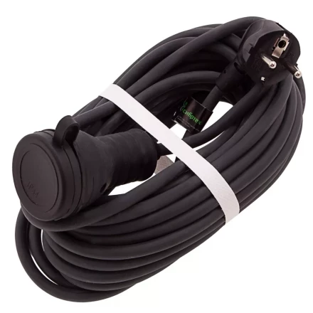 Удлинитель силовой 10 м, 16 А, тип УХз16, КГ 3 x 2.5 мм, 1 розетка, Россия Сибртех 95895 купить в Перми