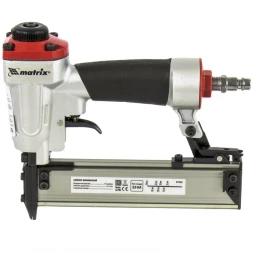 Нейлер финишный (шпилькозабивной пистолет) пневматический гвоздь 23GA диаметр 0,64мм длина 10-30мм MATRIX 57425