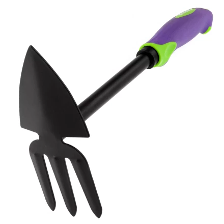 Мотыжка комбинированная Palisad 62062, 75х300 мм, стальная, обрезиненная эргономичная рукоятка, LSR1, купить в Перми