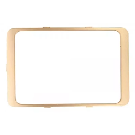 Вставка СВЕТОЗАР &quot;ГАММА&quot; декоративная, цвет золотой металлик, двойная SV-54175-GM купить в Перми