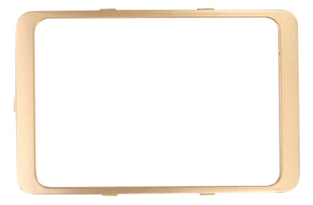 Вставка СВЕТОЗАР &quot;ГАММА&quot; декоративная, цвет золотой металлик, двойная SV-54175-GM купить в Перми