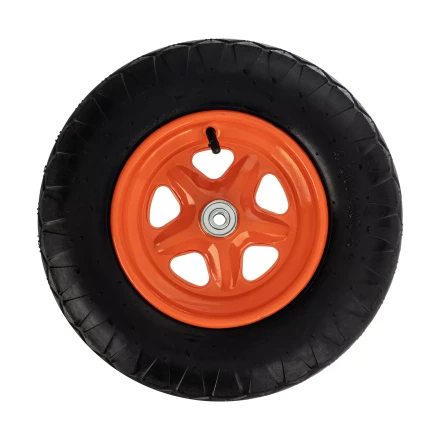 Колесо пневматическое Palisad «Звезда» 4.80/4.00-8 D380 мм, внутренний диаметр подшипника 12 мм, длина оси 90 мм, 689475 купить в Перми