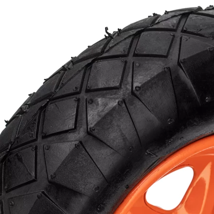 Колесо пневматическое Palisad «Звезда» 4.80/4.00-8 D380 мм, внутренний диаметр подшипника 12 мм, длина оси 90 мм, 689475 купить в Перми