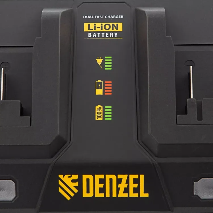Устройство зарядное для аккумуляторов Denzel IBC-18-3.0-2, Li-Ion, 18В, 3.0 А, для двух батарей 28454 купить в Перми