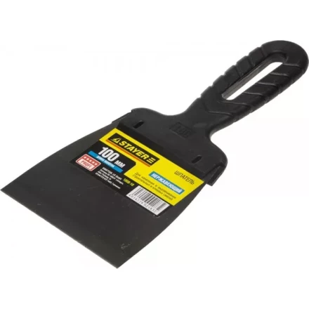 Шпатель STAYER &quot;PROFESSIONAL&quot;, нержавеющее полотно, с пластмассовой ручкой, 100мм 1008-10 купить в Перми