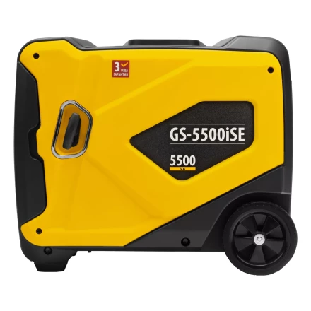 Генератор инверторный Denzel GS-5500iSE, 5,5 кВт, 230 В, закрытый корпус,электростартер купить в Перми