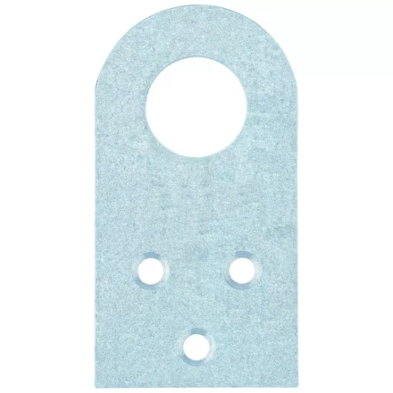 Проушина прямая 2,0 мм 90х52 мм цинк СИБРТЕХ 46505 купить в Перми