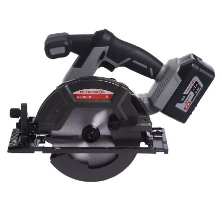 Профессиональная дисковая пила с бесщеточным (вентильным) двигателем ИНТЕРСКОЛ ДПА-165/18В аккумуляторная Li-ion АПИ (кейс, без аккум. и ЗУ) купить в Перми