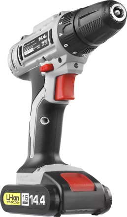 Дрель-шуруповерт 2 АКБ ДА-14.4-2-Ли КНМ1 серия МАСТЕР купить в Перми