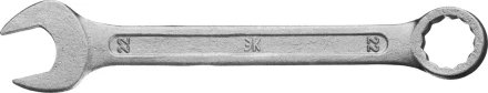 Ключ комбинированный гаечный ЗУБР &quot;СТАНДАРТ&quot;, оцинкованный, 22мм 27112-22 купить в Перми