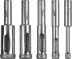 Набор ЗУБР &quot;ПРОФЕССИОНАЛ&quot;: Алмазные трубчатые сверла по керамике с кондуктором, гальваника, зерно 60, d=4/6/8/10/12мм, 6шт 29851-H6 купить в Перми