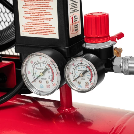 Компрессор воздушный рем. привод КР2500/80, 2,5 кВт, 80 литров, 420 л/мин// МТХ 58022 купить в Перми