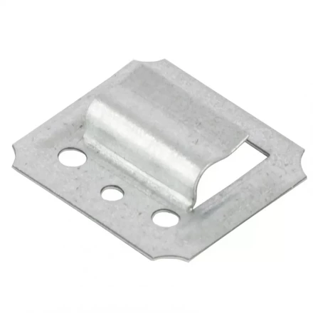 Кляймер №3 оцинкованный с гвоздями 100 шт Россия Сибртех 46573 купить в Перми