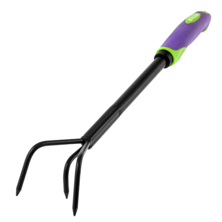 Рыхлитель 3-зубый Palisad 62063, 60х400 мм, стальной, обрезиненная эргономичная рукоятка, LSR1 купить в Перми