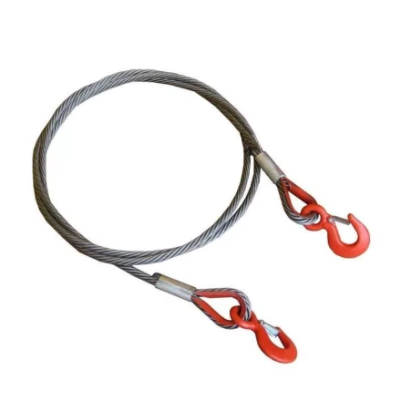 Буксир канатный TOR БТК 37,0 т 7,0 м опрессовка канат 28 мм (петля-петля) 1048758 купить в Перми