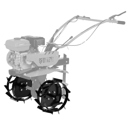 Грунтозацепы Denzel 380/160 мм, посадка круг 30 мм, комплект 2 шт 59917 купить в Перми