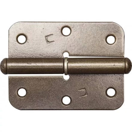 Петля накладная стальная &quot;ПН-85&quot;, цвет бронзовый металлик, правая, 85мм 37645-85R купить в Перми