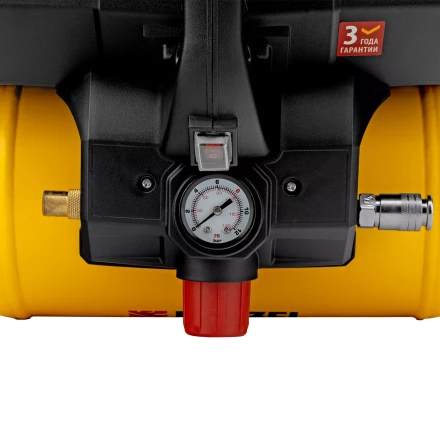 Компрессор Denzel DLS750/6 58019 безмасляный малошумный 750 Вт, 140 л/мин,ресивер 6 л купить в Перми