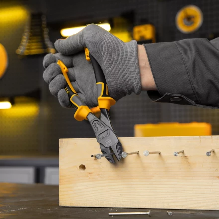 Бокорезы усиленные 180 мм Denzel 17783, трехкомпонентные рукоятки купить в Перми