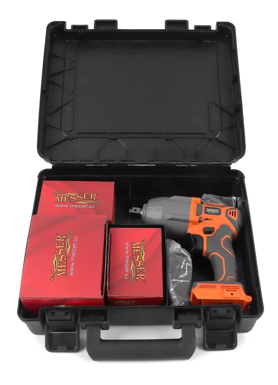 Аккумуляторный ударный гайковерт MESSER DCW6 1000Нм М24 6Ач купить в Перми