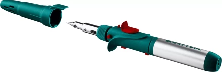 SolderGas 120K набор 10-в-1, газовый паяльник, горелка, фен, 30-120 Вт, пьезоподжиг, 1300°С 55503-H10 купить в Перми