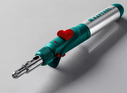 SolderGas 120K набор 10-в-1, газовый паяльник, горелка, фен, 30-120 Вт, пьезоподжиг, 1300°С 55503-H10 купить в Перми