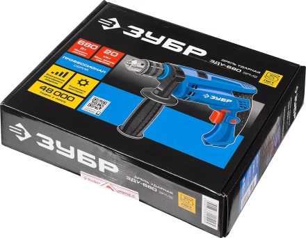 Дрель ударная ЗДУ-680 ЭРМ2 серия ПРОФЕССИОНАЛ купить в Перми