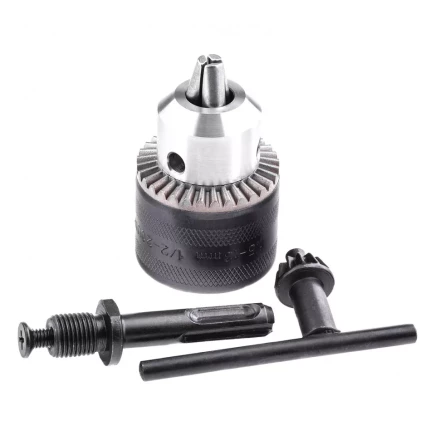 Патрон для дрели ключевой 1,5-13 мм 1/2 адаптер SDS Plus Сибртех 168177 купить в Перми