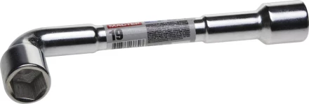 Ключ торцовый ЗУБР &quot;МАСТЕР&quot; двухсторонний L-образный, проходной, 19мм 27185-19 купить в Перми