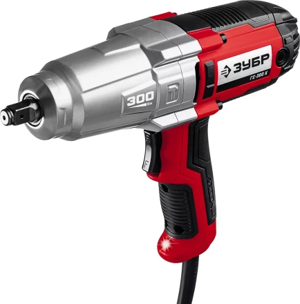 ЗУБР 300 Н·м, 350 Вт, кейс, ударный гайковерт (ГС-300 К) купить в Перми