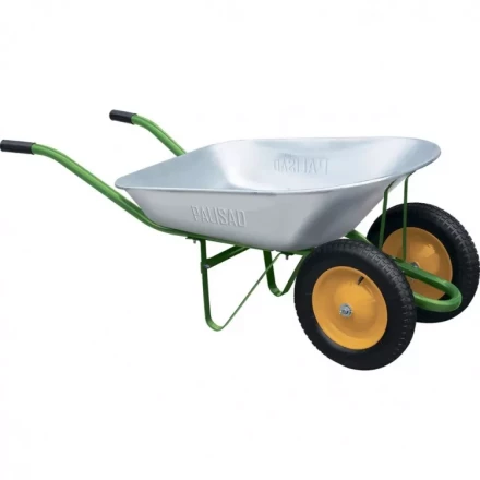 Тачка садовая 2-х колесная грузоподъемность 170 кг объем 78 л Palisad 689225 купить в Перми