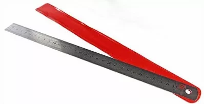 Линейка металлическая двусторонняя 500 мм ГТО купить в Перми