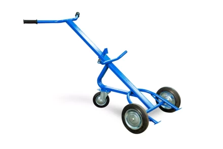 Тележка для металлических бочек TOR КБ-1 (250 литая + 160 поворотное) 1020254 купить в Перми