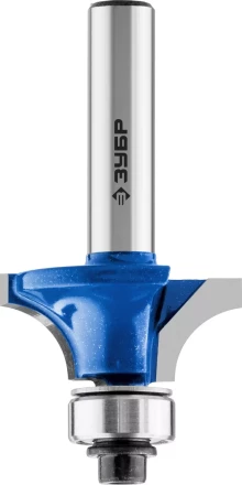 ЗУБР 28.6 x 12.7 мм, радиус 8 мм, фреза кромочная калевочная №1, Профессионал (28701-28.6) купить в Перми