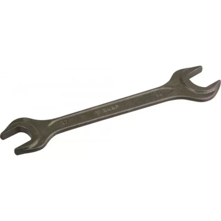 Ключ рожковый ЗУБР, серия &quot;Т-80&quot;, оцинкованный, 27х30мм 2701-27-30 купить в Перми