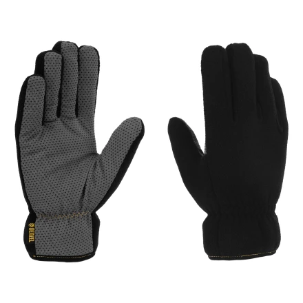 Перчатки универсальные, двойные, ПВХ нанесение, размер 8// Denzel 68095 купить в Перми