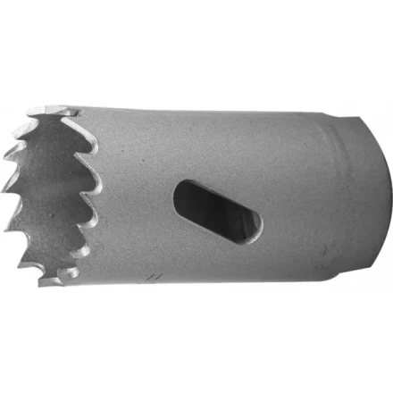 Коронка ЗУБР "ЭКСПЕРТ" биметаллическая, быстрорежущая сталь, глубина сверления до 38мм, d-25мм 29531-025_z01 купить в Перми