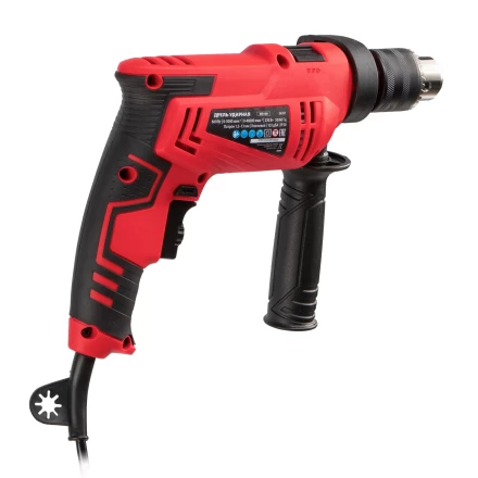 Дрель ударная MTX MID-600, 600 Вт, 0-3000 об/мин, 0-48000 уд/мин 26381 купить в Перми