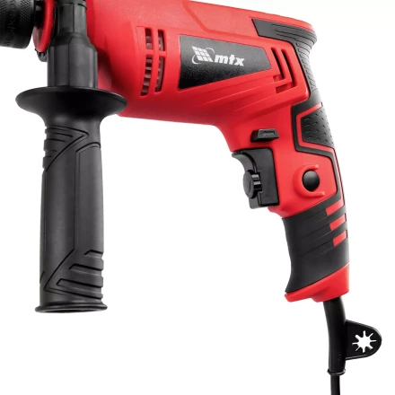 Дрель ударная MTX MID-600, 600 Вт, 0-3000 об/мин, 0-48000 уд/мин 26381 купить в Перми
