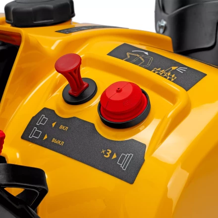 Бензиновая снегоуборочная машина Denzel SB 460 E, 99cc, эл.старт, шнек SnowCrusher купить в Перми