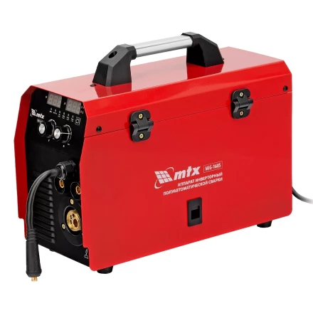 Аппарат инвертор. полуавтомат. cварки MTX MIG-160S 94301, 160A, ПВ 60%, катушка 5 кг купить в Перми