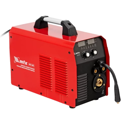 Аппарат инвертор. полуавтомат. cварки MTX MIG-160S 94301, 160A, ПВ 60%, катушка 5 кг купить в Перми