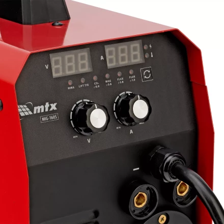 Аппарат инвертор. полуавтомат. cварки MTX MIG-160S 94301, 160A, ПВ 60%, катушка 5 кг купить в Перми