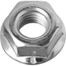 Гайка DIN 6923 с фланцем, M6, 14 шт, кл. пр. 8, оцинкованная, ЗУБР 303636-06 купить в Перми