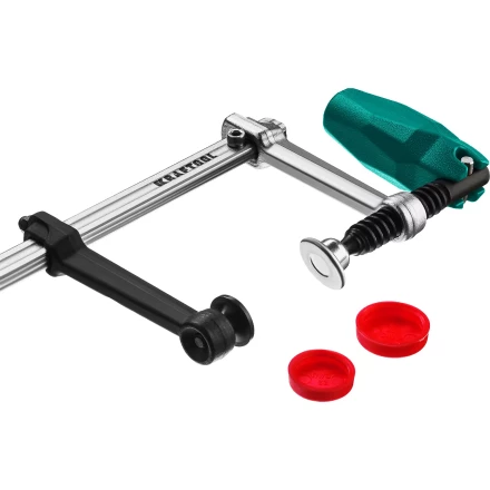 Струбцина KRAFTOOL UNIVERSAL тип F, переставные, подвижные губки 32018-080-400 купить в Перми