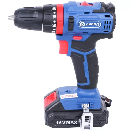 Аккумуляторная дрель-шуруповерт Диолд ДЭА-16ЛИ-01 У купить в Перми